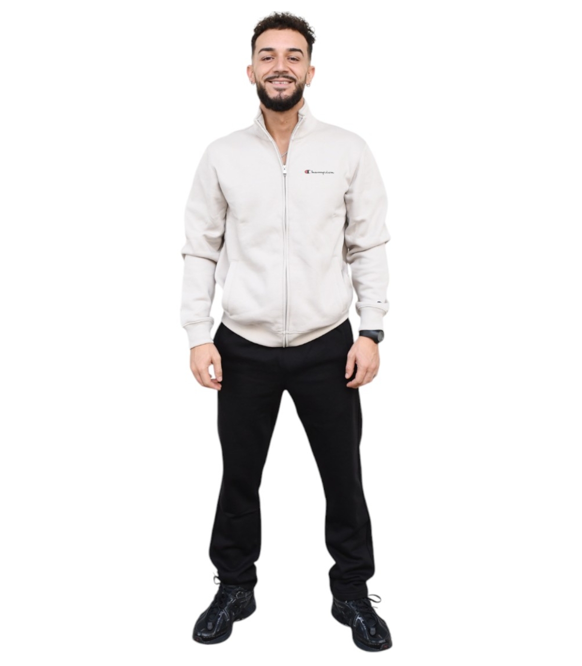 Champion - Chándal Beige para Hombre - Sweatsuit