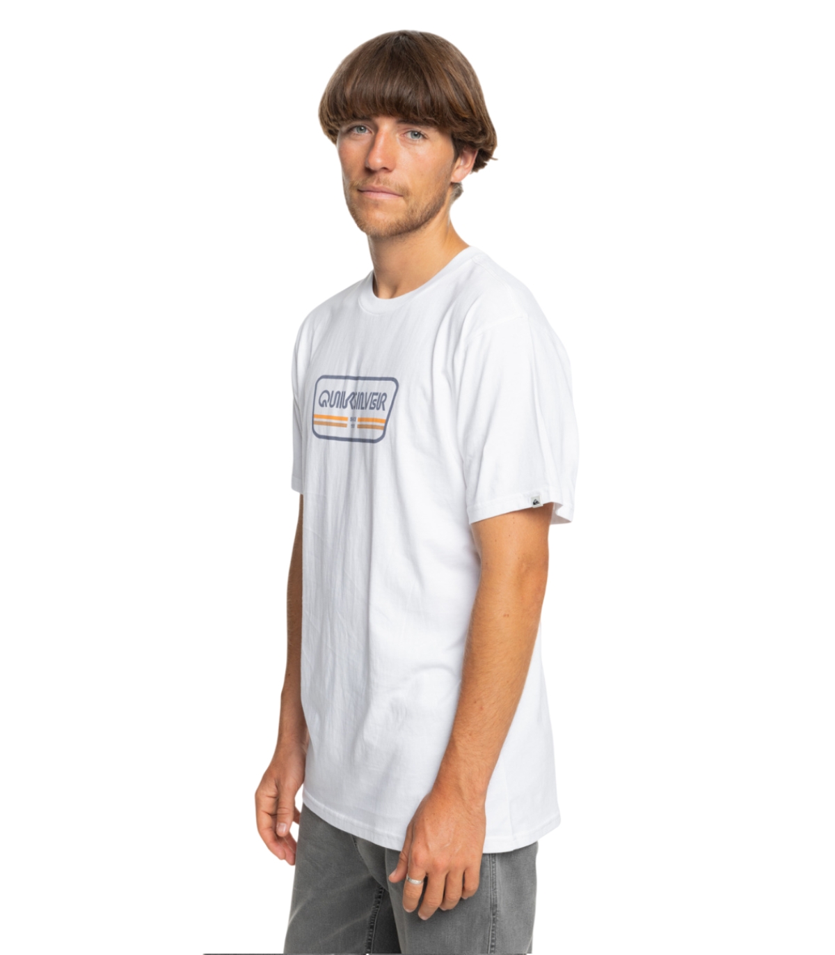 Quiksilver - Camiseta Blanca para Hombre - Rangelife
