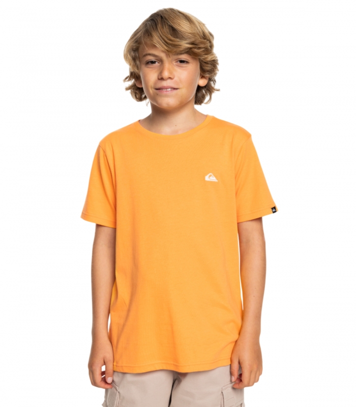 Quiksilver - Camiseta Naranja para Niño - SS TEE