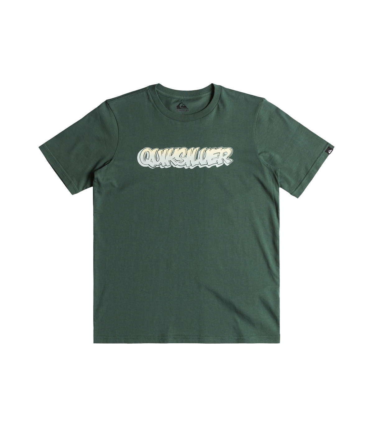 Quiksilver - Camiseta Verde para Niño - Grto