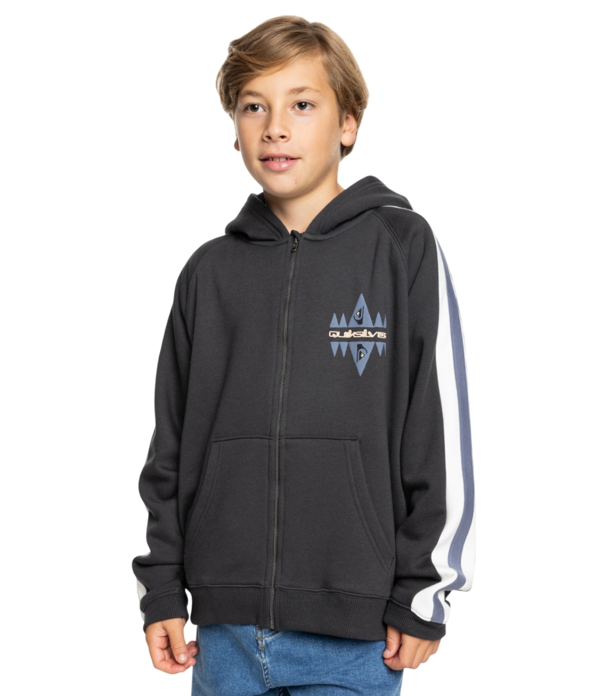 Quiksilver - Sudadera Negra para Niño - Grayling