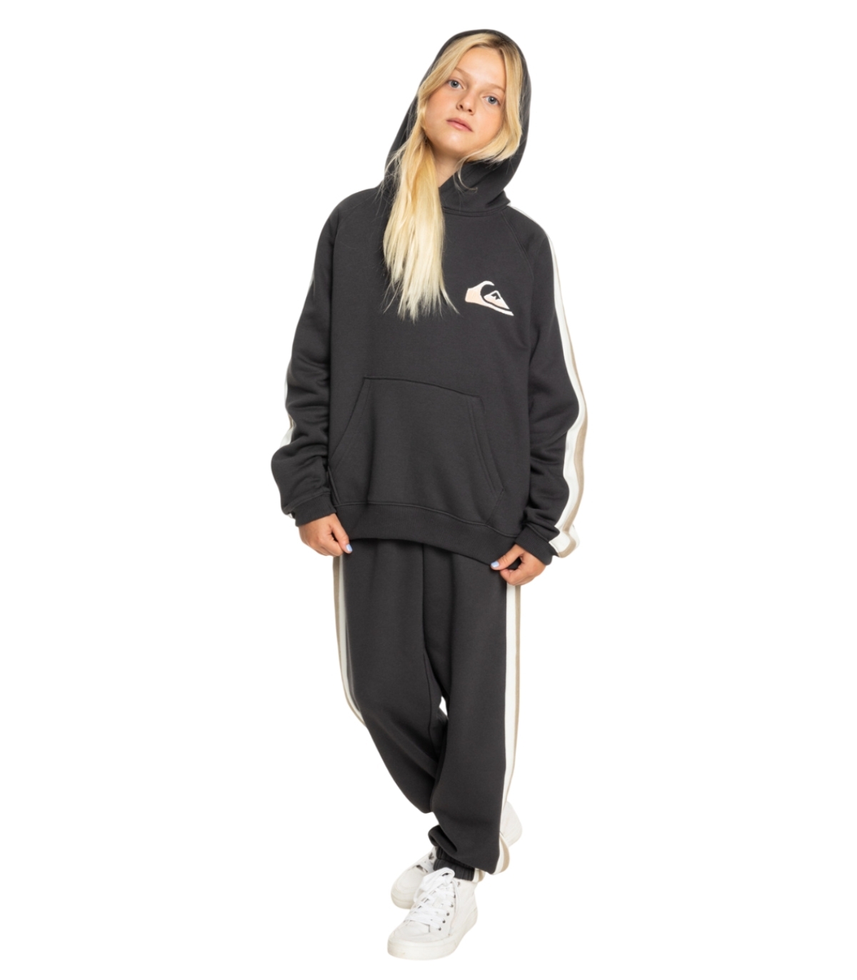 Quiksilver - Sudadera Negra para Niño - Grayling