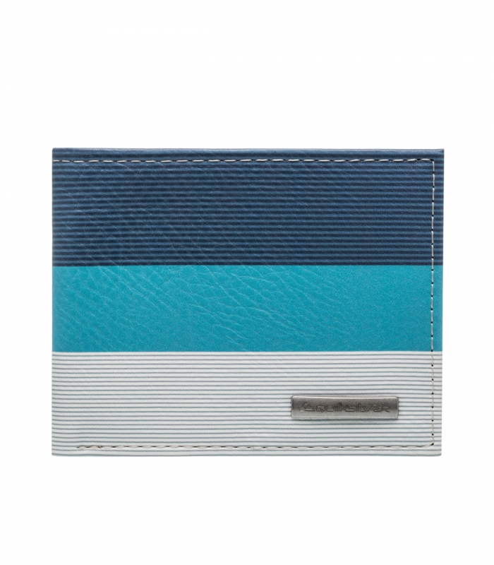 Quiksilver - Cartera Azul Unisex - Freshness