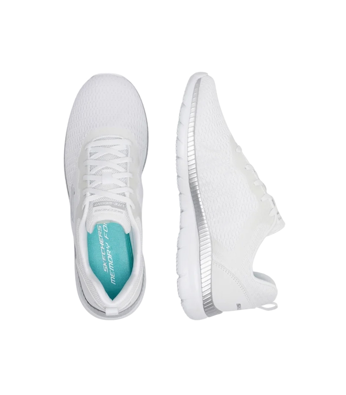 Skechers - Zapatillas Blancas para Mujer - Bountiful