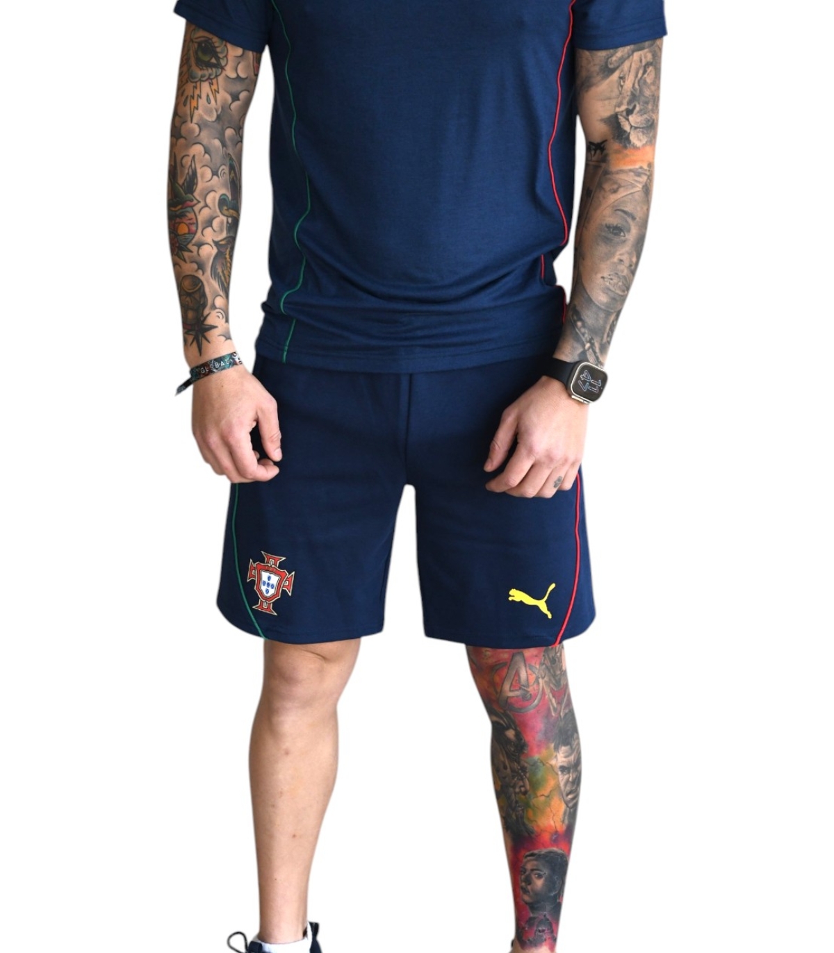Puma - Conjunto Azul Marino para Hombre - Portugal 25