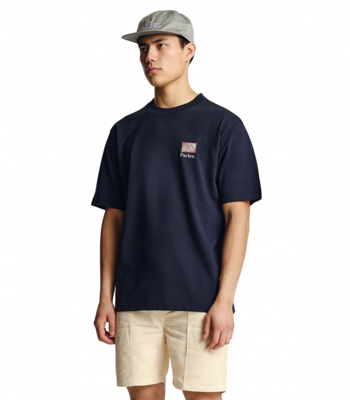 Parlez - Camiseta Azul Marino para Hombre - Stallo