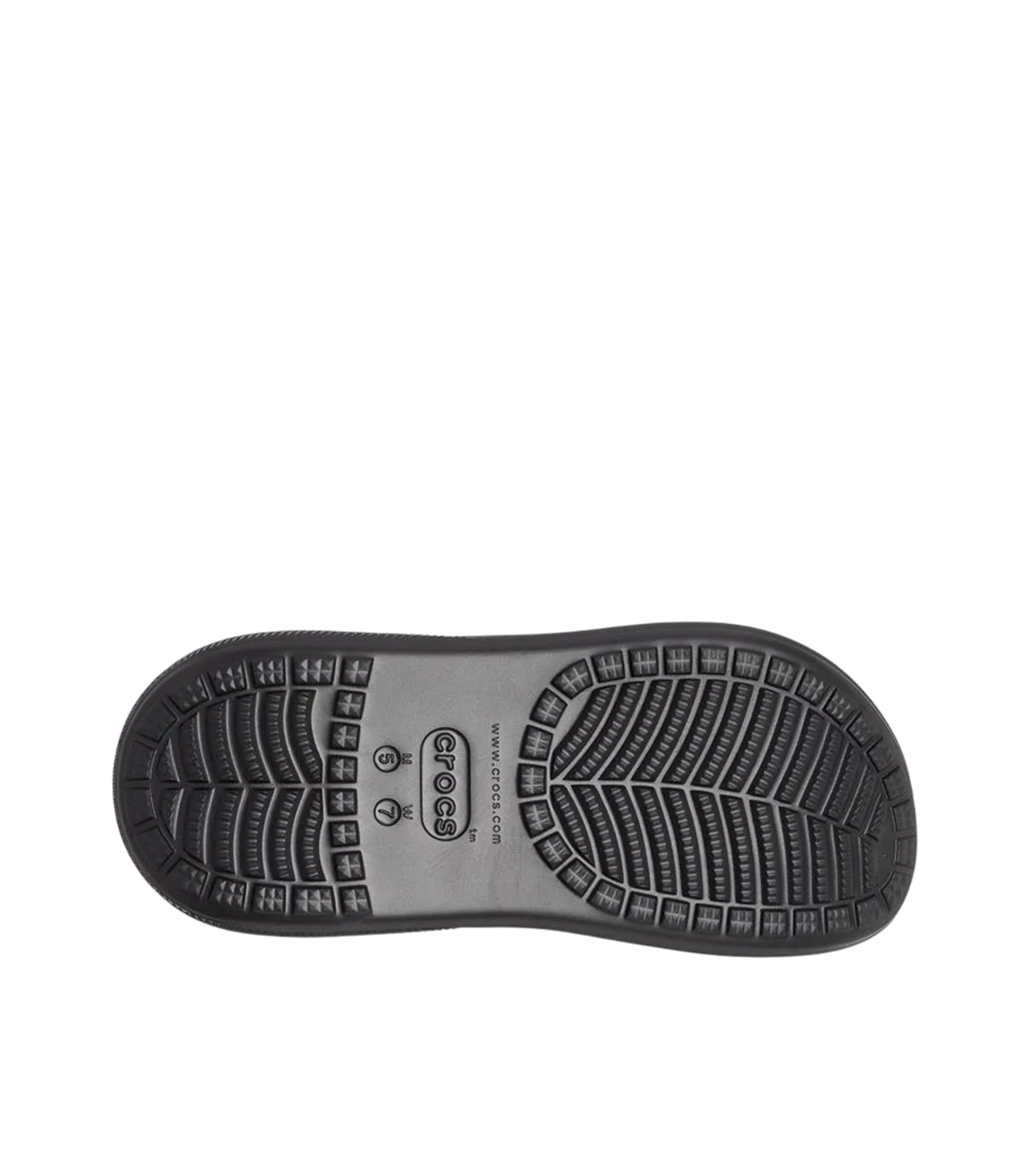 Crocs - Chancla Negra para Mujer - Crush Clog CROCS