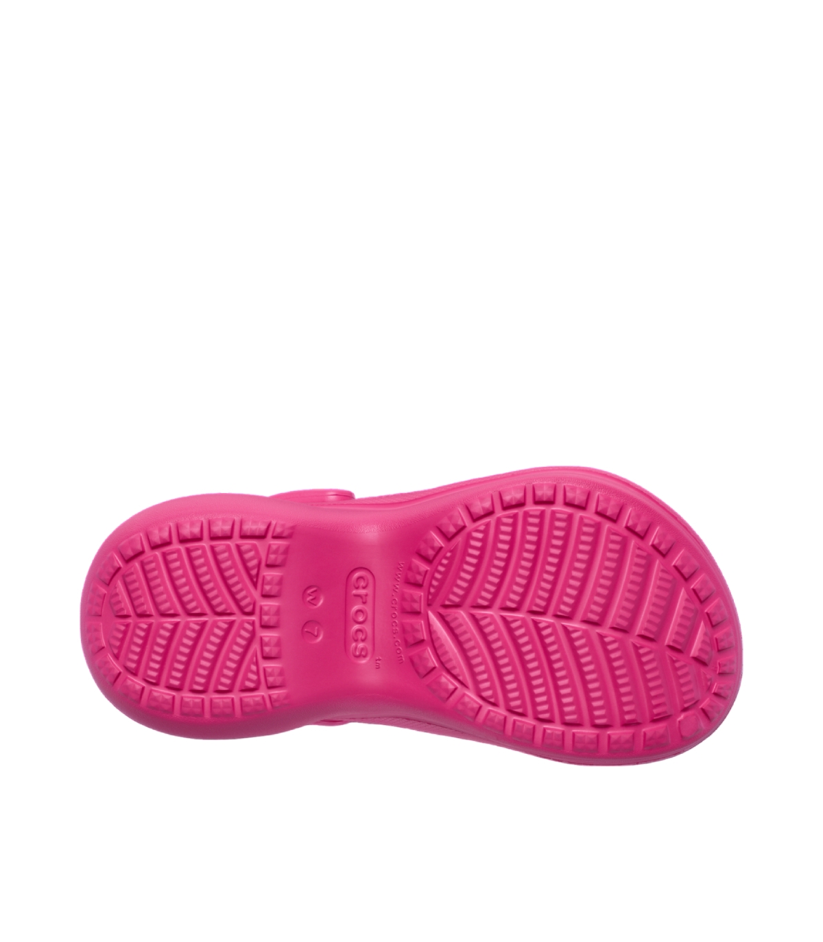 Crocs - Chanclas Rosas para Mujer - Bae Clog