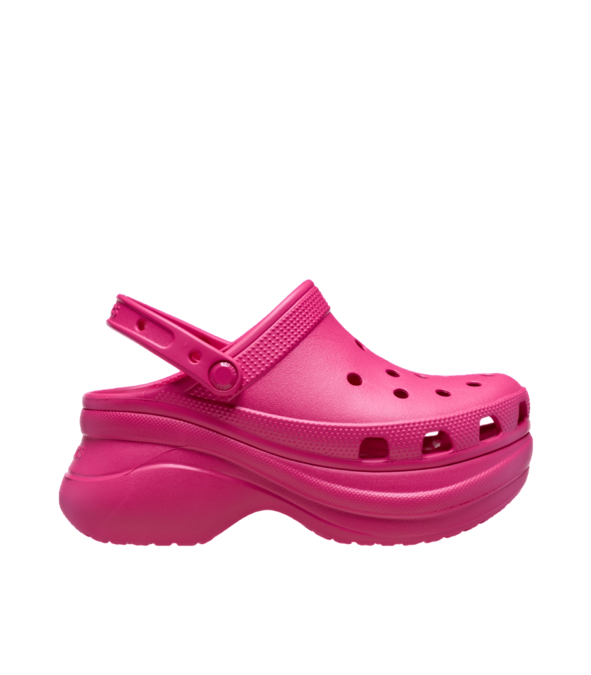 Crocs - Chanclas Rosas para Mujer - Bae Clog