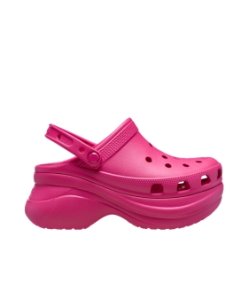 Crocs - Chanclas Rosas para Mujer - Bae Clog