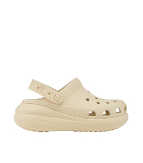 Crocs - Chanclas Beige para Mujer - Classic Crush Clog