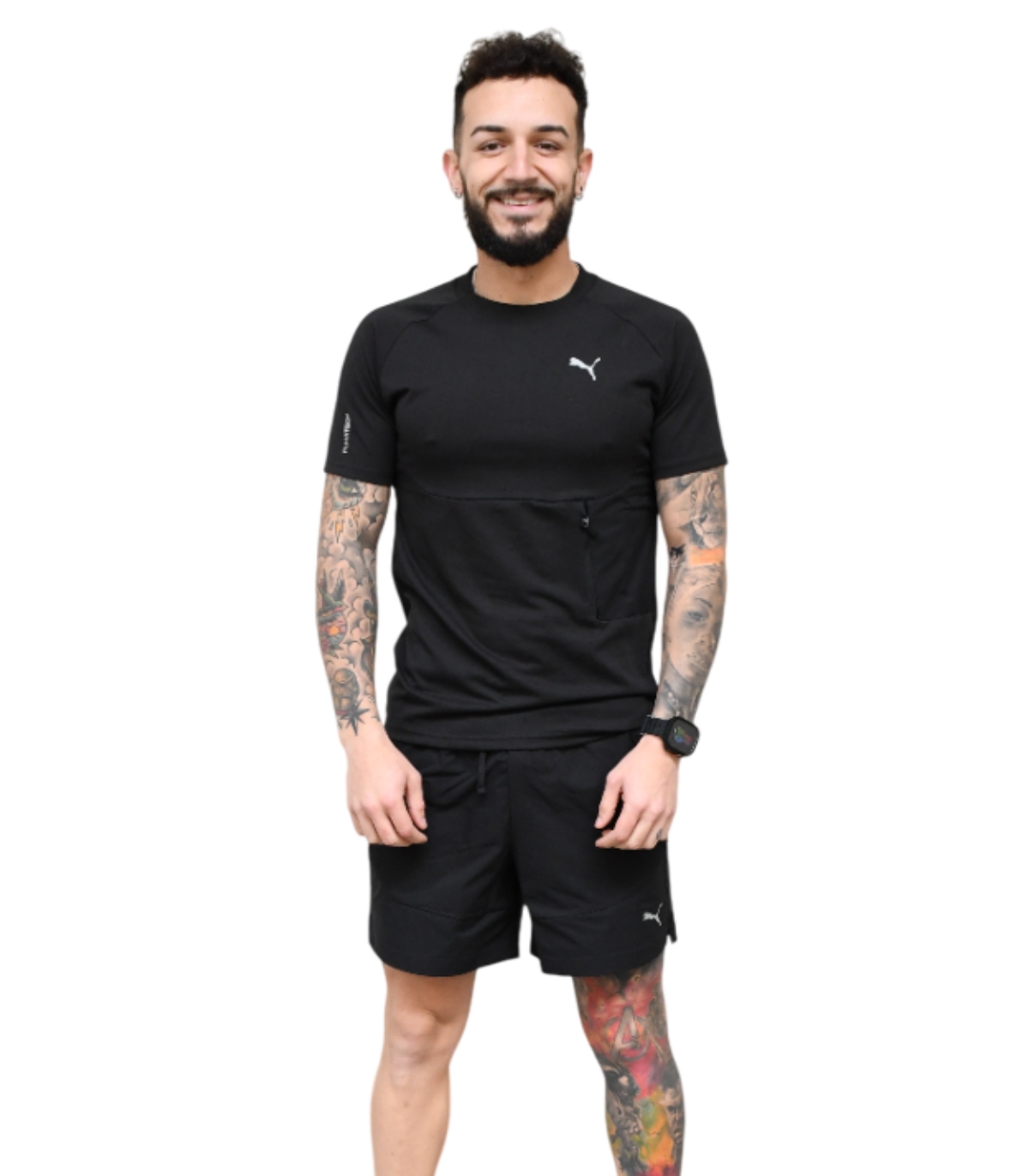 Puma - Conjunto Negro para Hombre - Tech