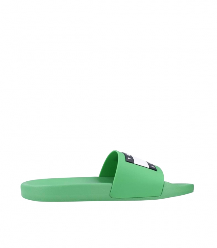 Tommy Jeans - Chanclas Verdes para Hombre - Pool Slide