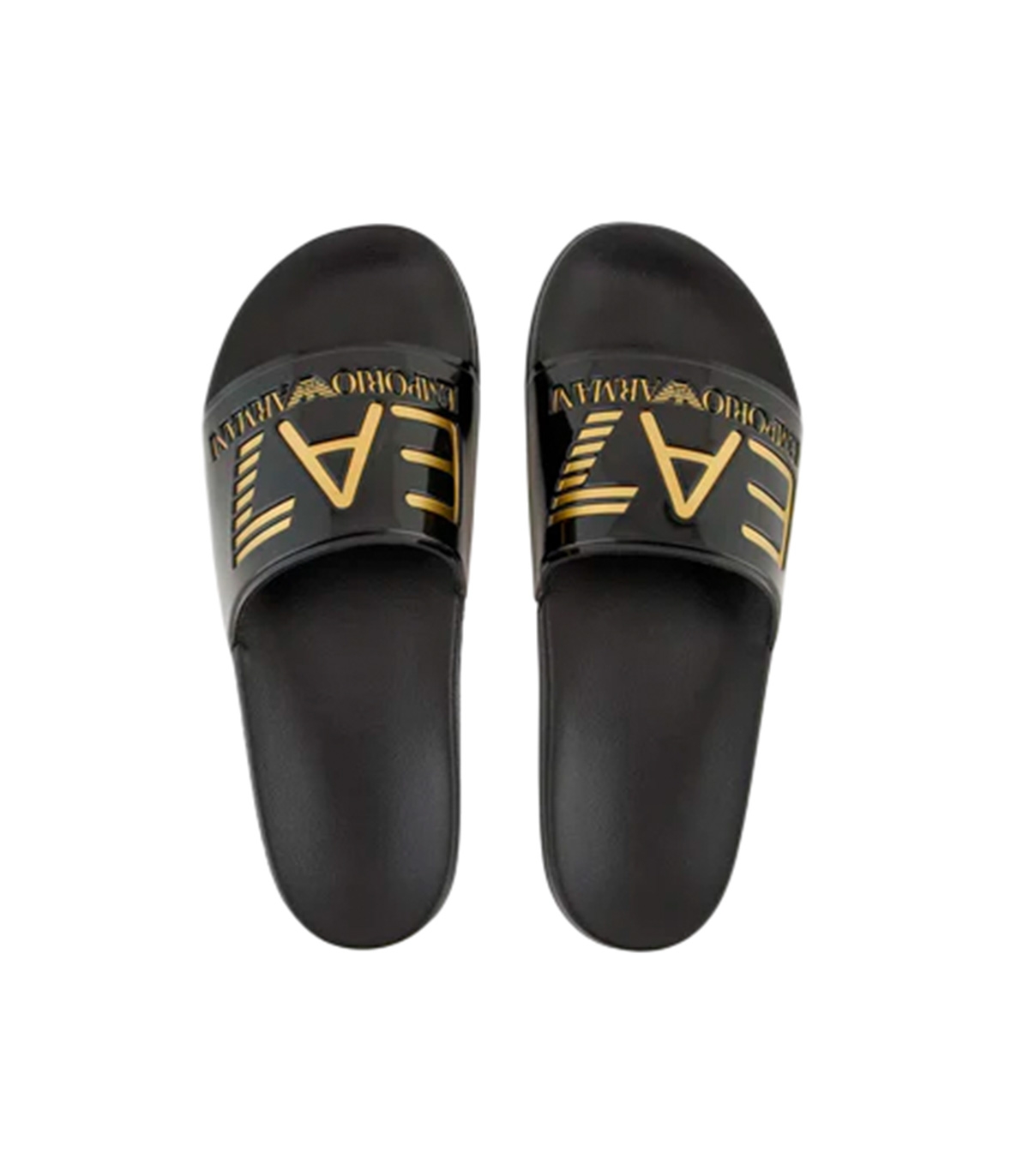 Emporio Armani - Chanclas Negras para Hombre - Scarper Beach
