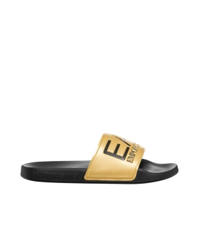 Emporio Armani - Chanclas Doradas para Hombre - Scarpe Beach