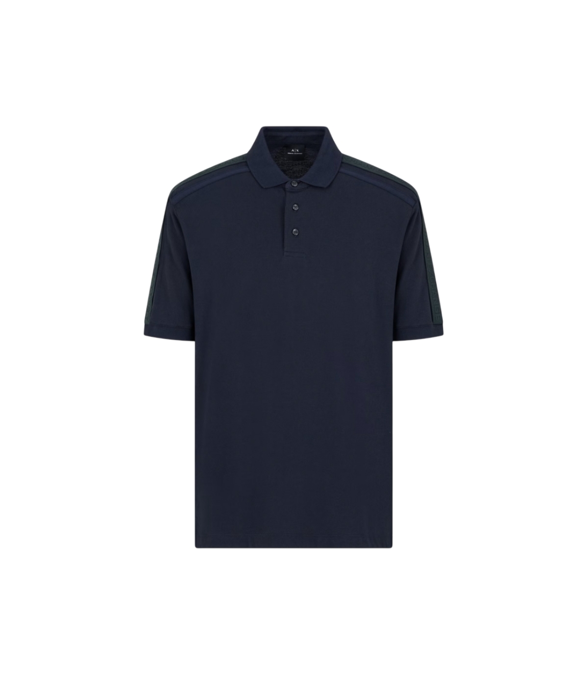 Armani Exchange - Polo Azul Marino para Hombre