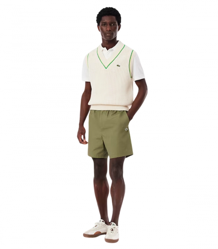 Lacoste - Pantalón Corto Verde para Hombre