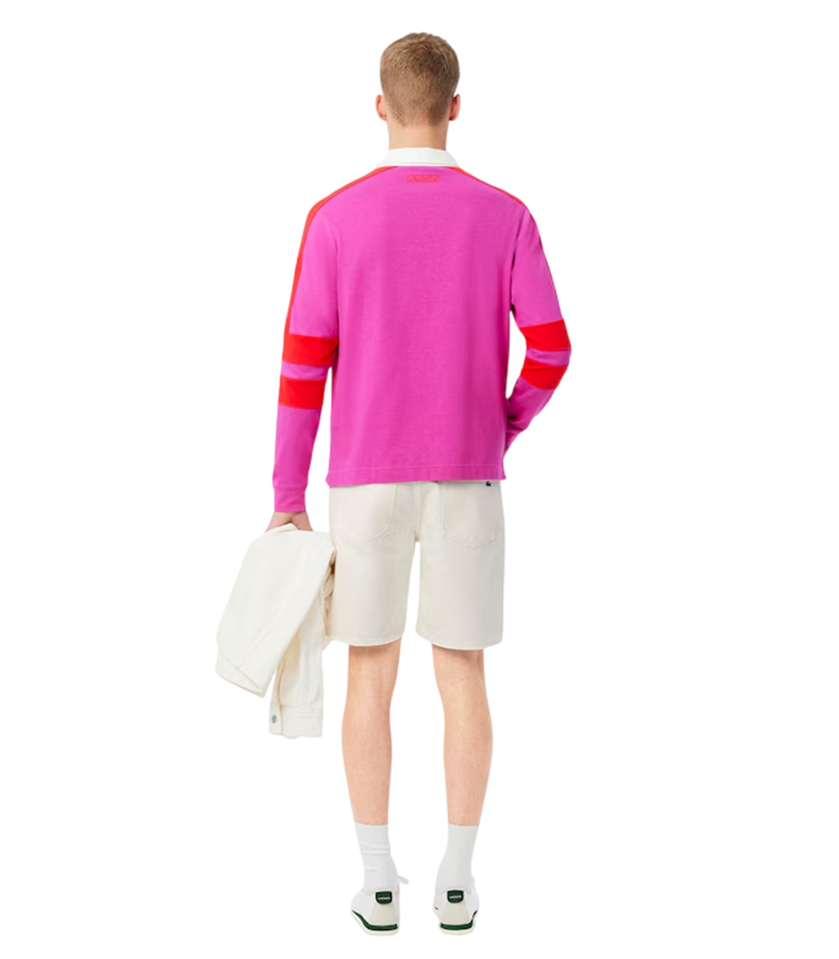 Lacoste - Pantalón Vaquero Beige para Hombre