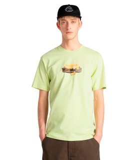 Vans - Camiseta Amarilla para Hombre - Times Up