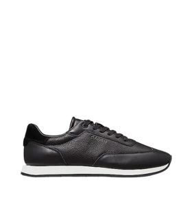 Calvin Klein - Zapatillas Negras para Hombre - Leather Low