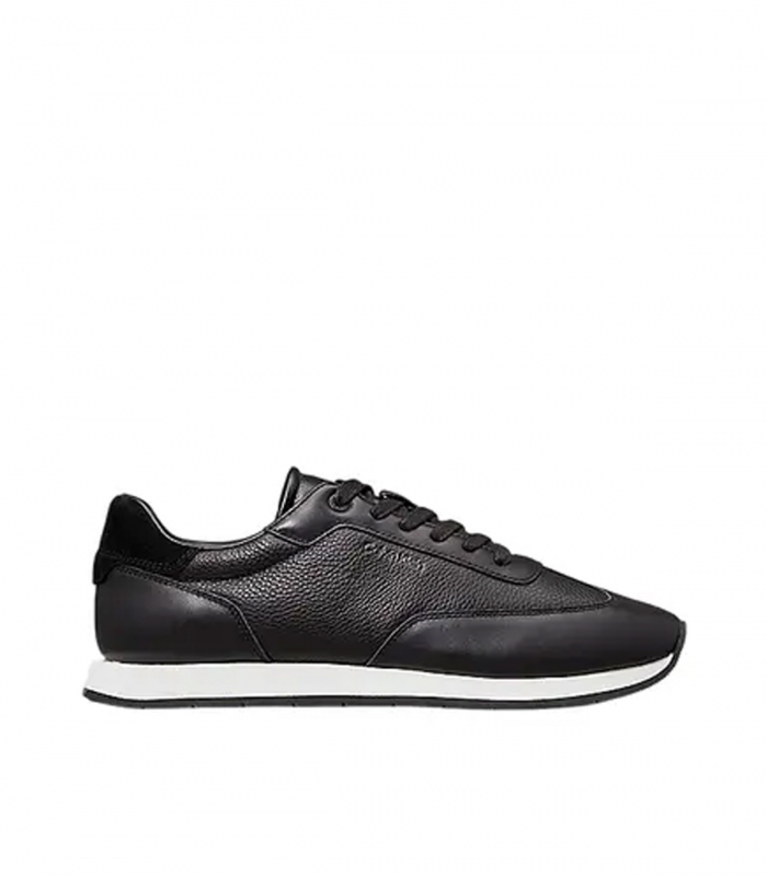 Calvin Klein - Zapatillas Negras para Hombre - Leather Low
