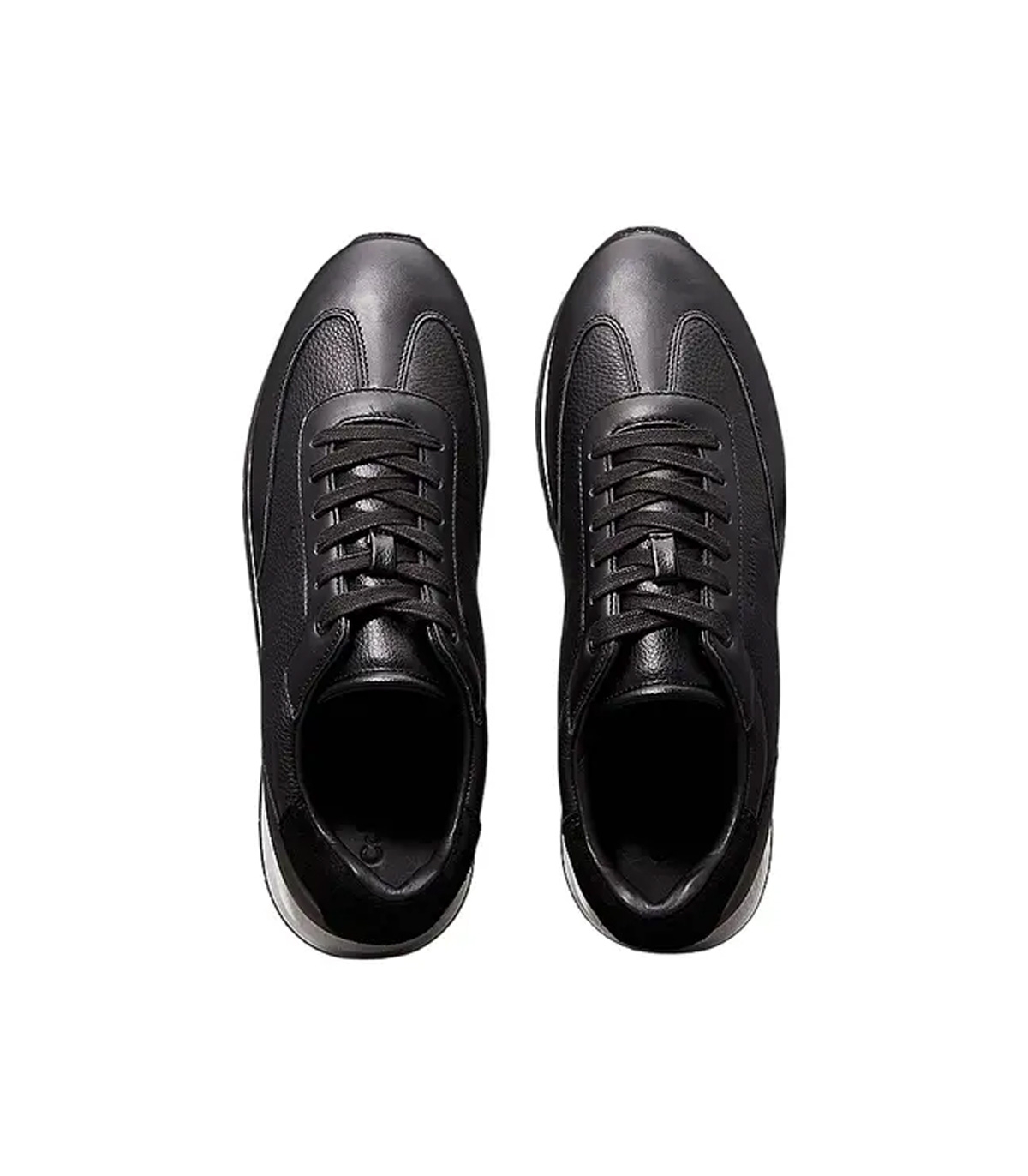 Calvin Klein - Zapatillas Negras para Hombre - Leather Low