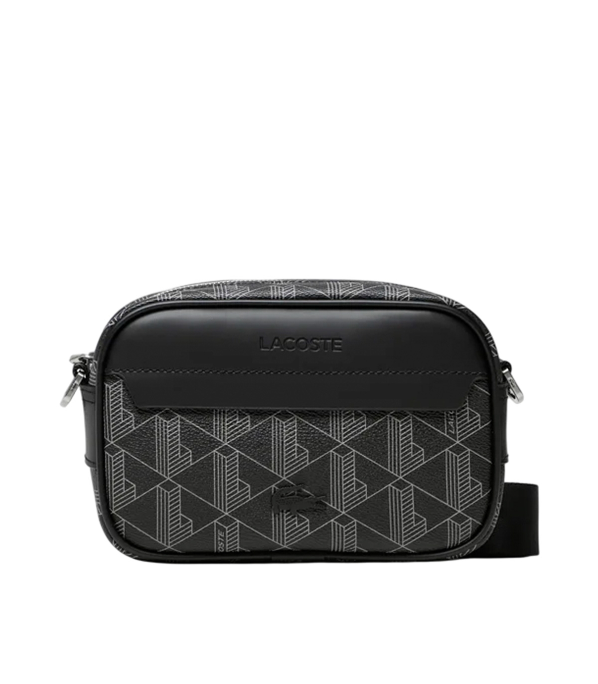 Lacoste - Bolso Negro para Hombre - Monogram