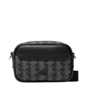 Lacoste - Bolso Negro para Hombre - Monogram
