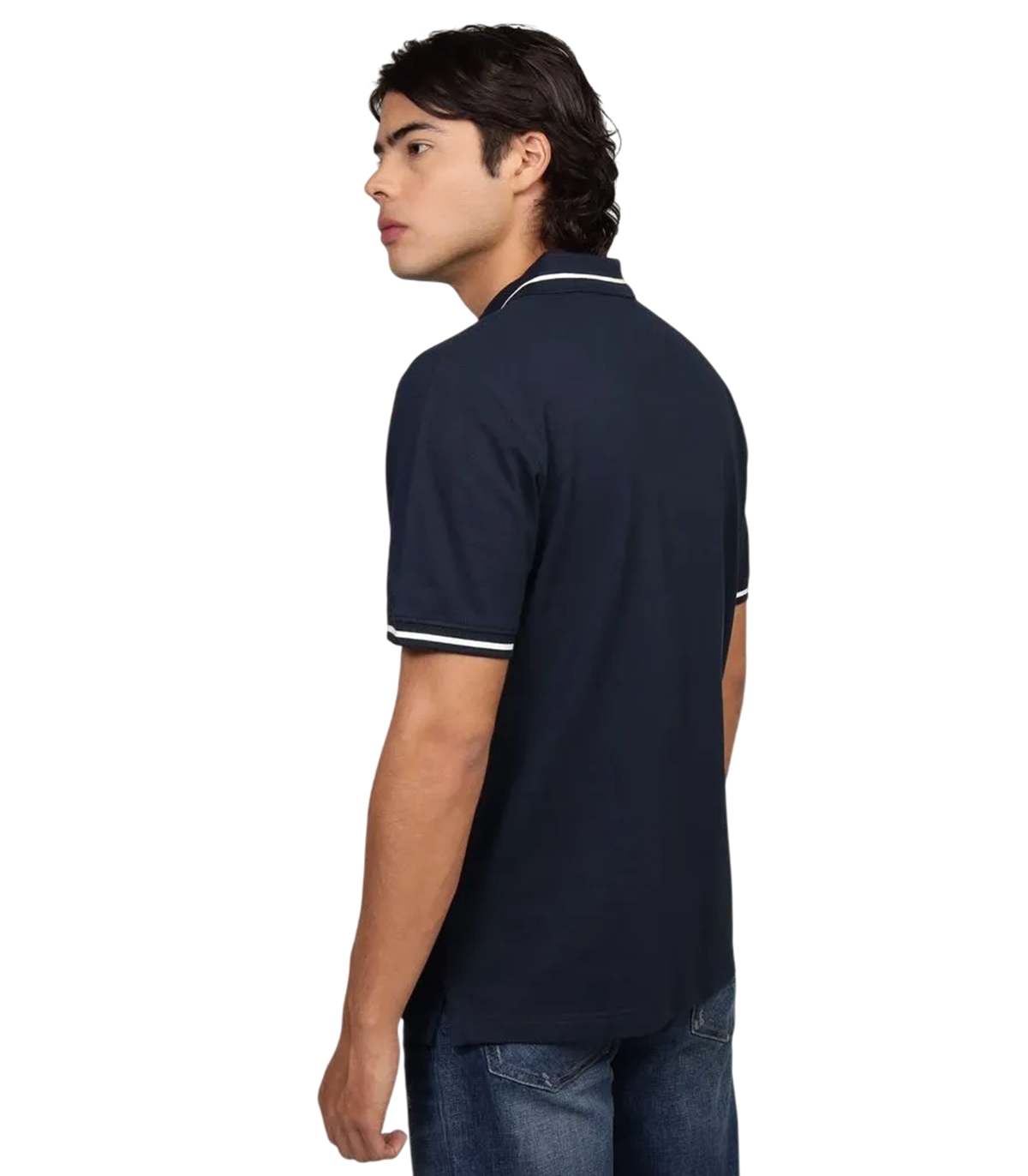 Tommy Jeans - Polo Azul para Hombre - Tipped