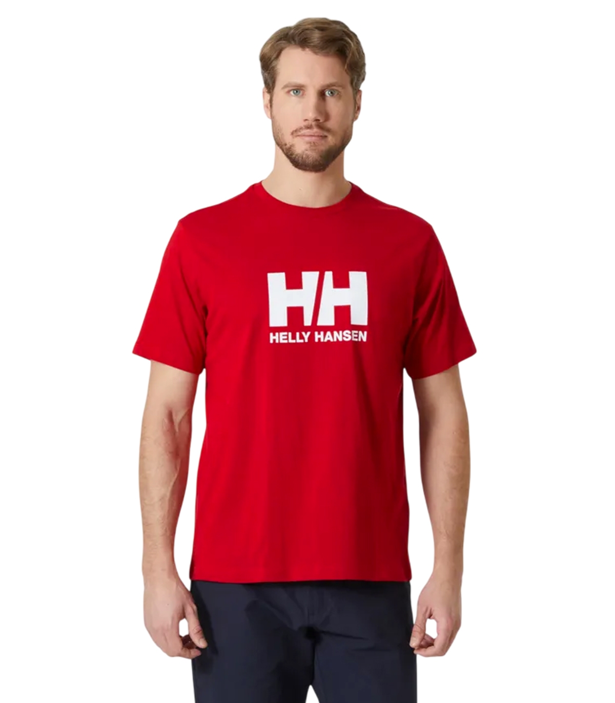 Helly Hansen - Camiseta Rojo para Hombre - Logo
