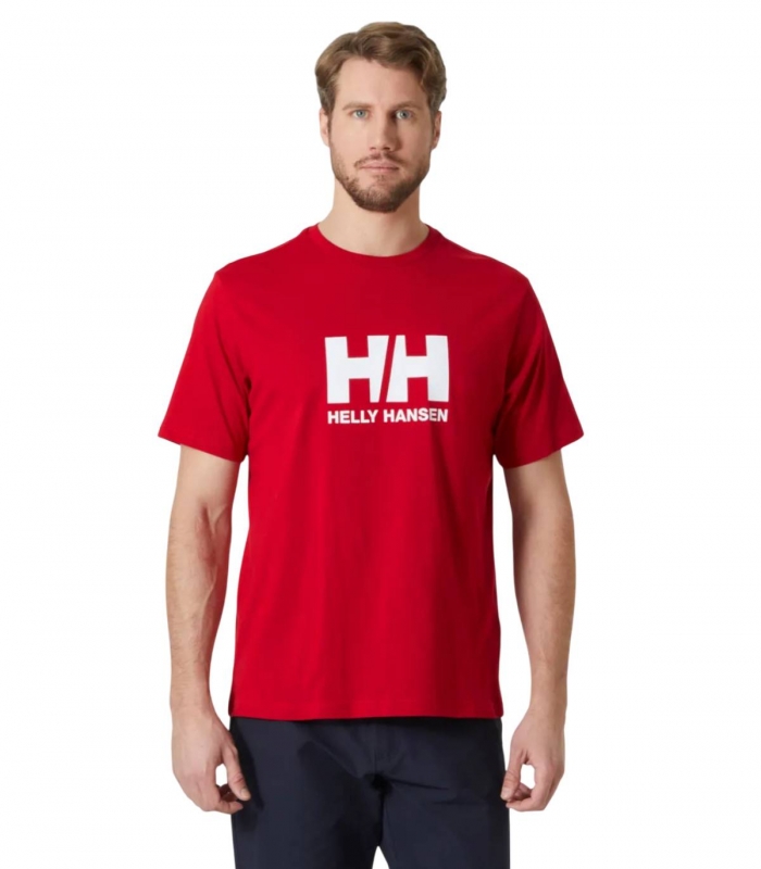 Helly Hansen - Camiseta Roja para Hombre - Logo