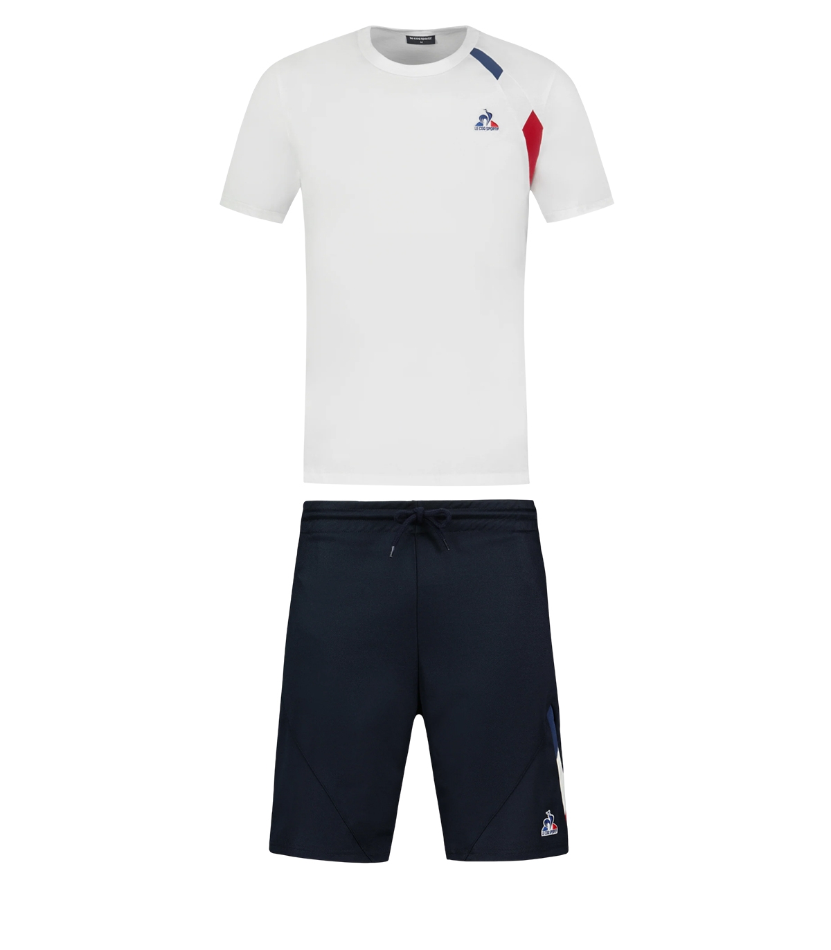 Le Coq Sportif - Conjunto Blanco para Hombre - Tricolor