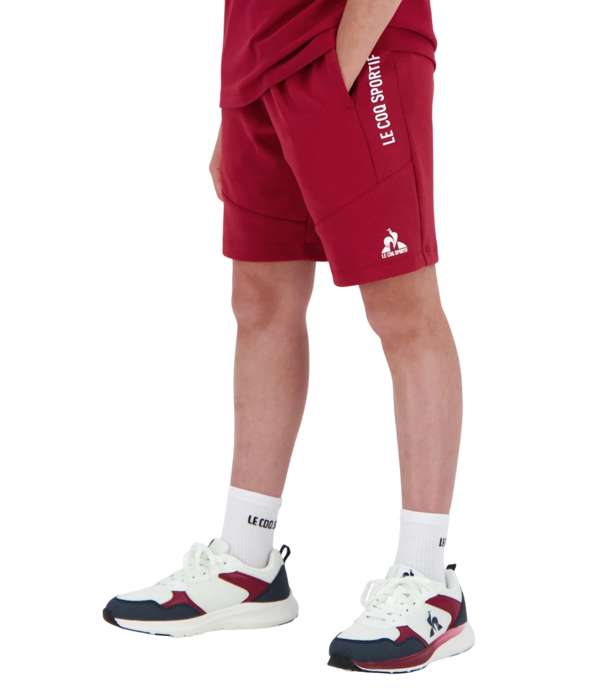 Le Coq Sportif - Conjunto Burdeos para Niño