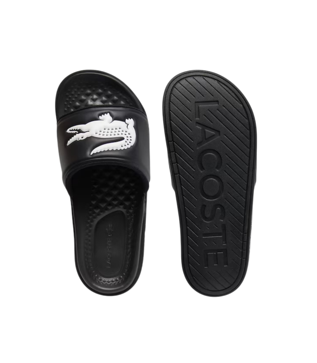 Lacoste - Chanclas Negras para Hombre - Server