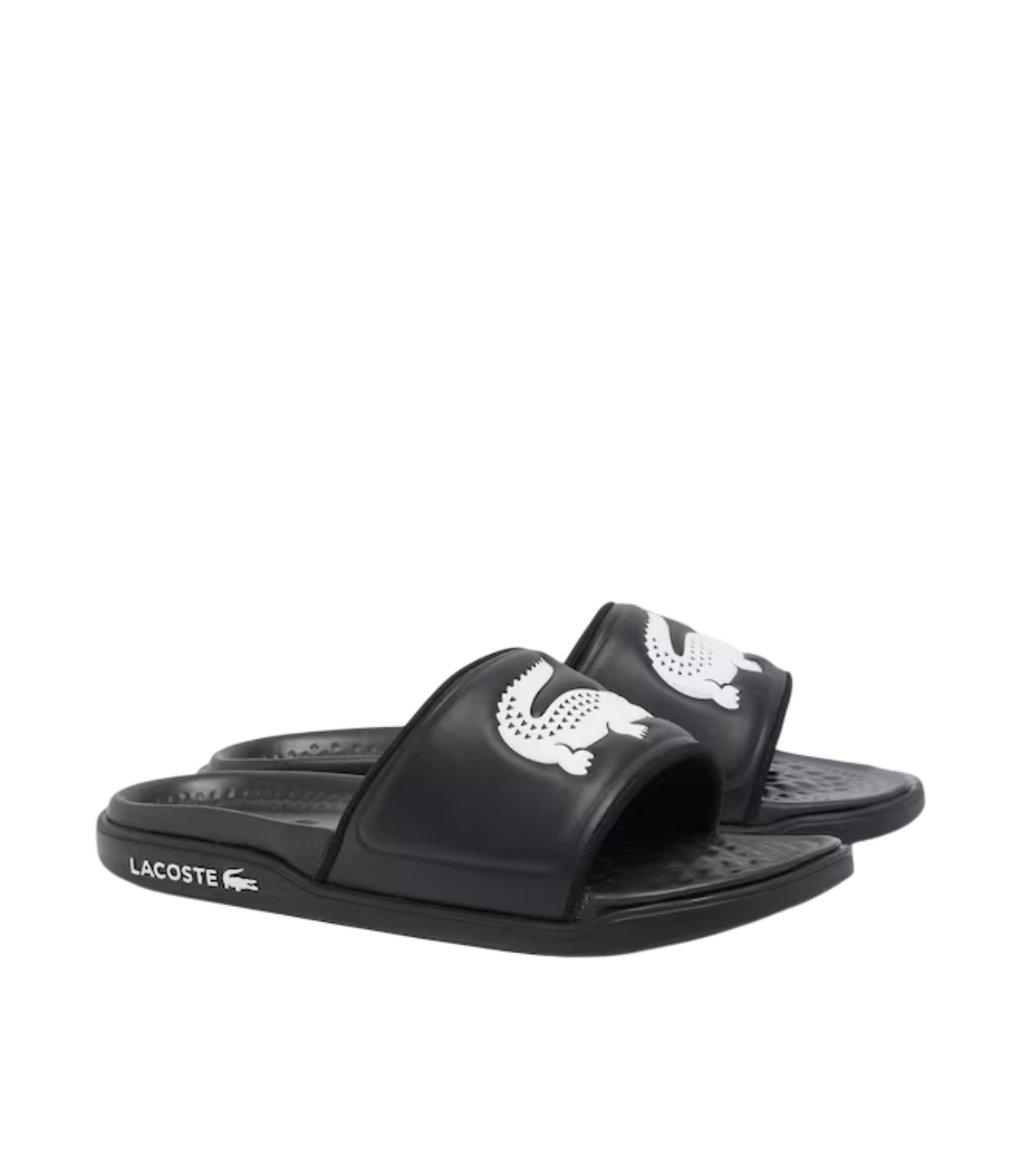 Lacoste - Chanclas Negras para Hombre - Server