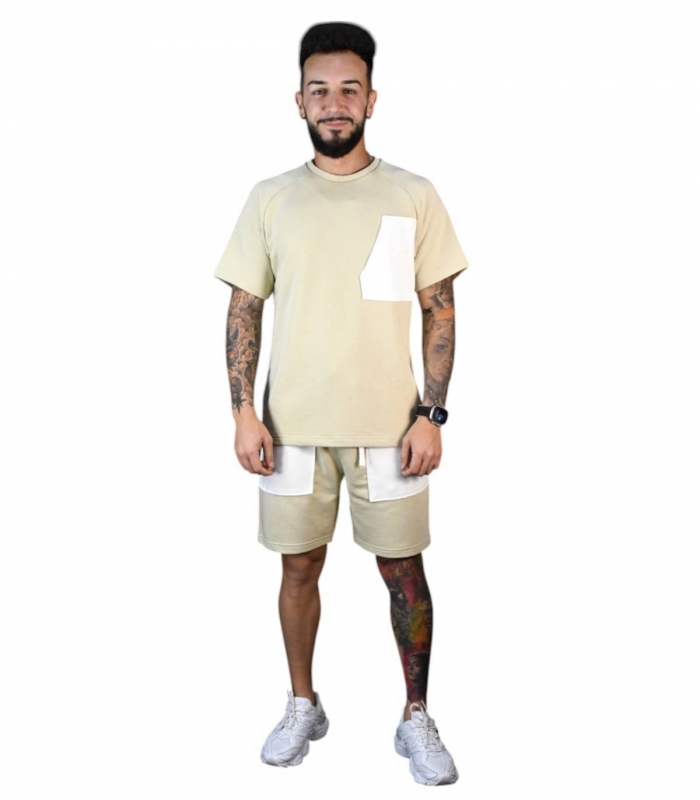 The North Face - Conjunto Beige para Hombre - Terry