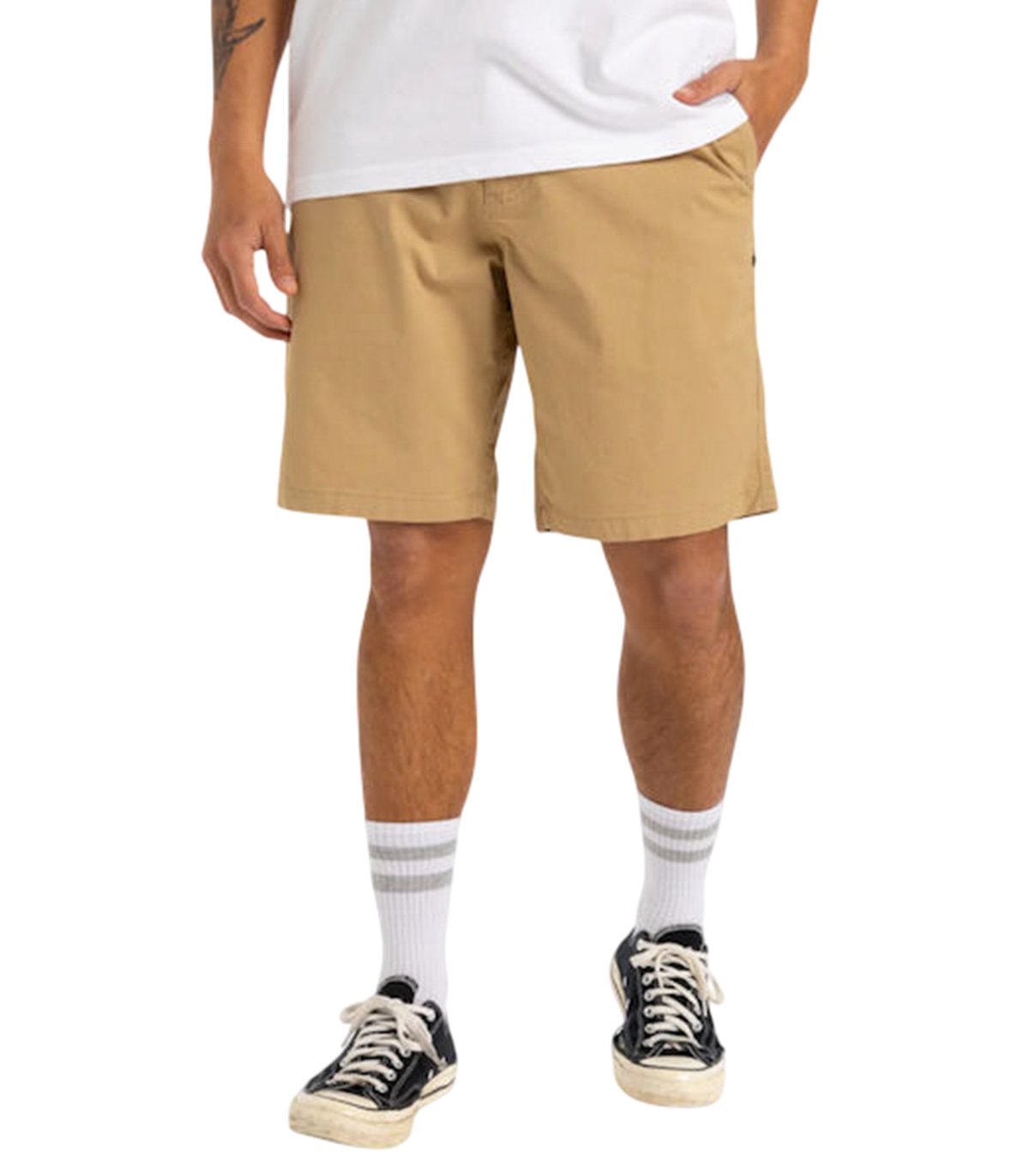 Quiksilver - Pantalón Beige para Hombre - Chino