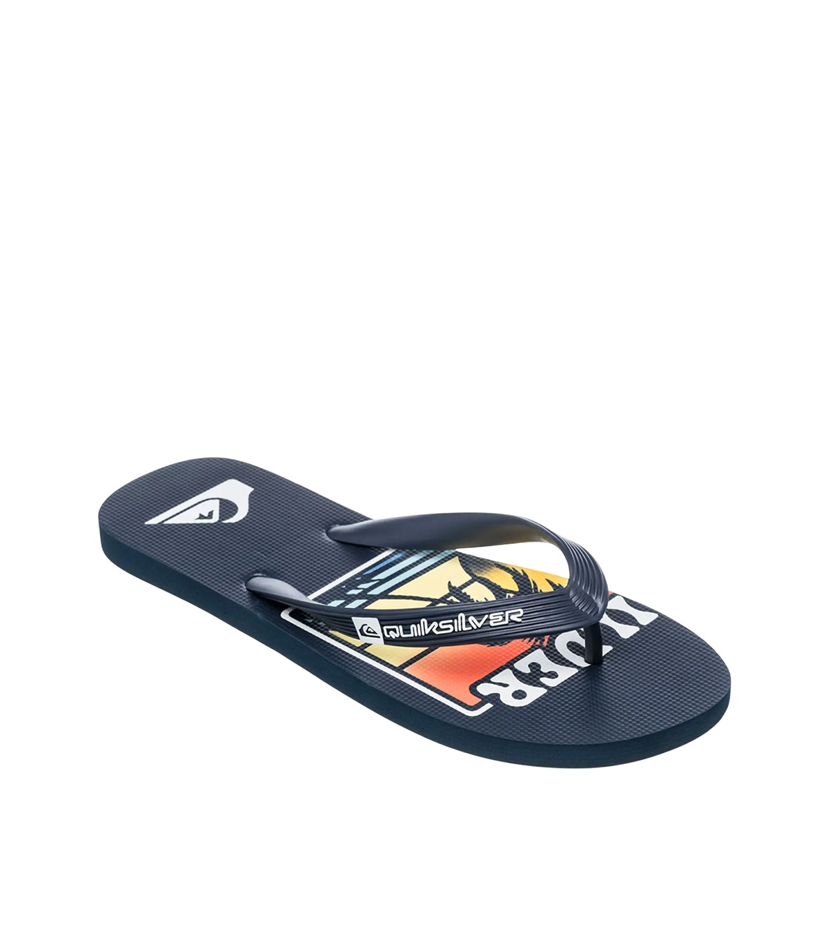 Quiksilver - Chanclas Azules para Hombre - Java