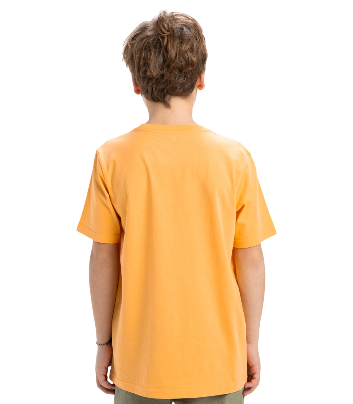 Quiksilver - Camiseta Naranja para Niño - Ev Comp