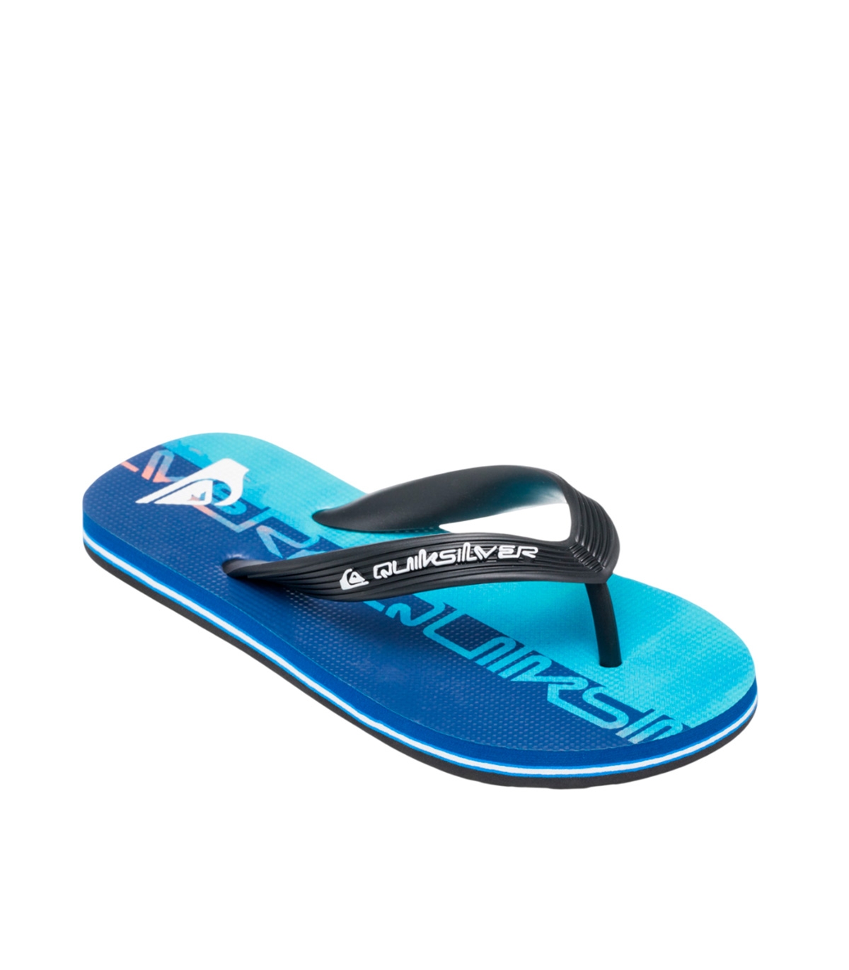 Quiksilver - Chanclas Azules para Hombre - Molokai Art