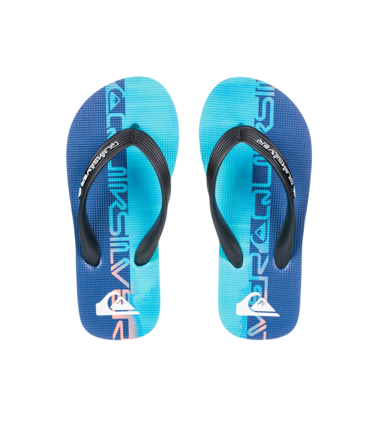 Quiksilver - Chanclas Azules para Hombre - Molokai Art