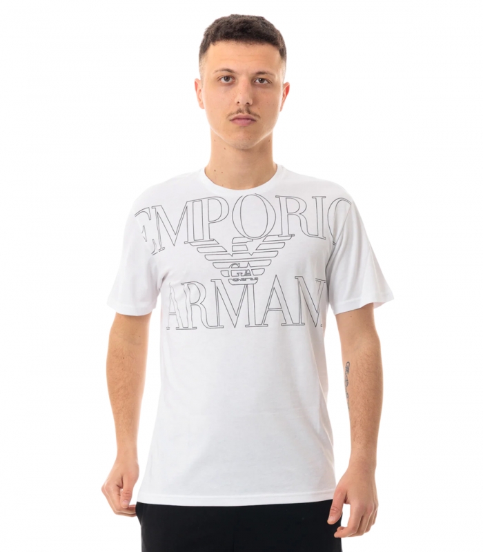 Emporio Armani - Camiseta Blanca para Hombre - Tondo