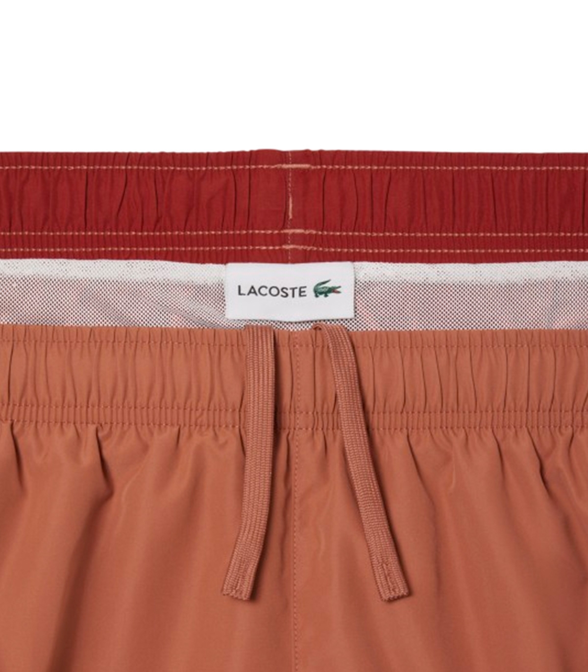 Lacoste - Bañador Burdeo para Hombre