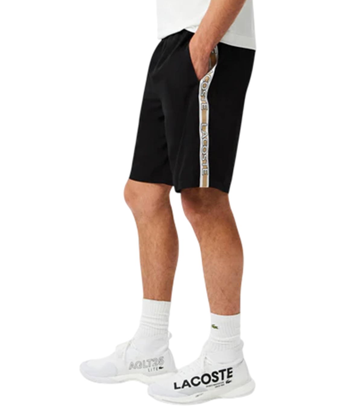 Lacoste - Bañador Negro para Hombre