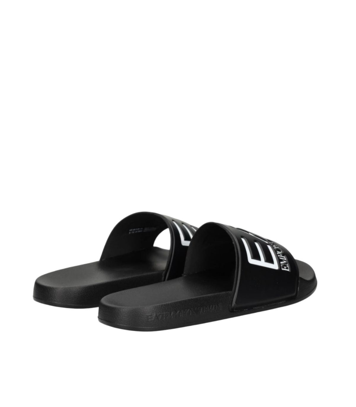 Emporio Armani - Chanclas Negras para Hombre - Scarpe Beach