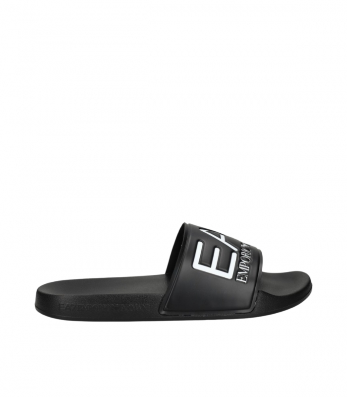 Emporio Armani - Chanclas Negras para Hombre - Scarpe Beach