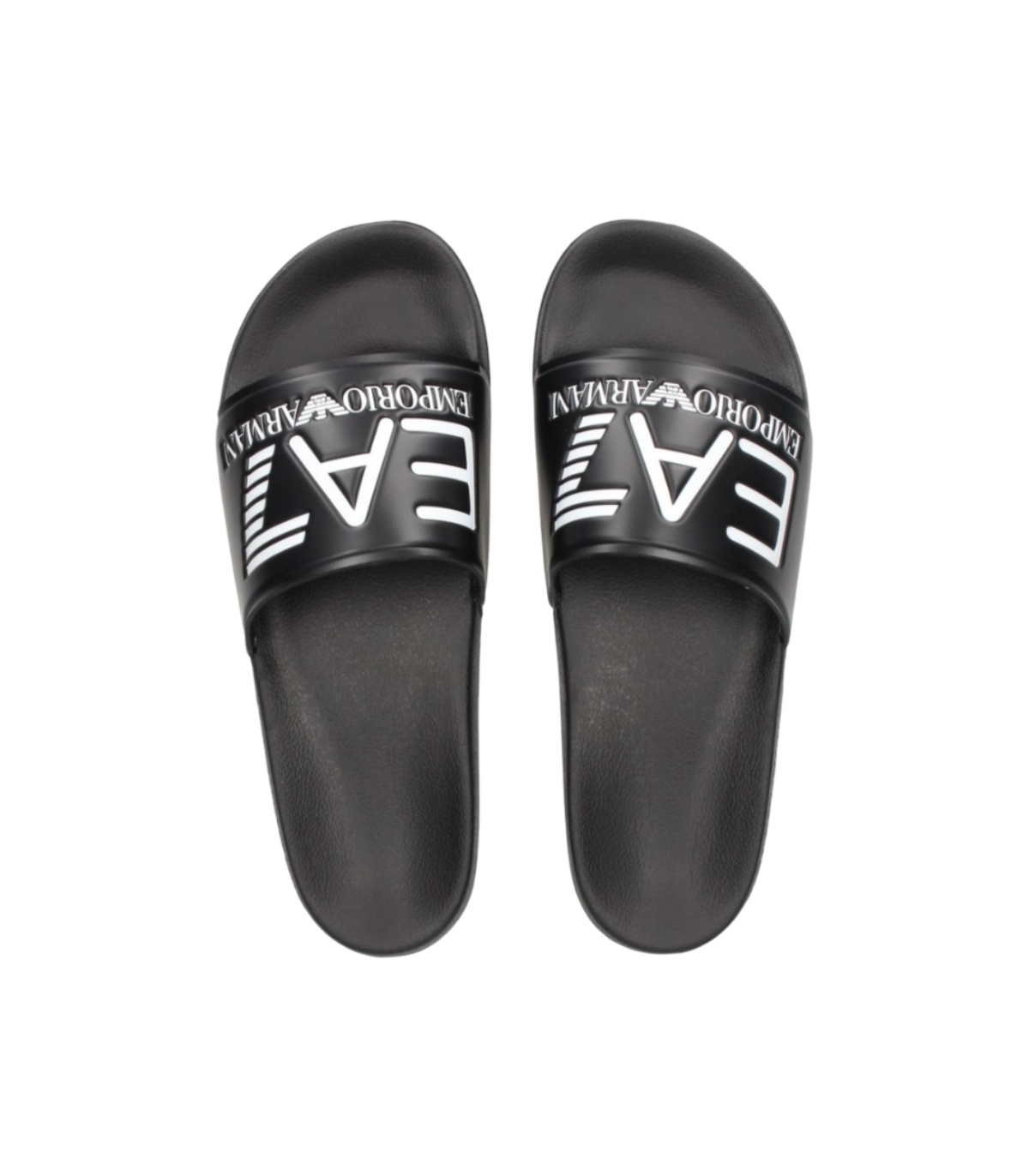 Emporio Armani - Chanclas Negras para Hombre - Scarpe Beach