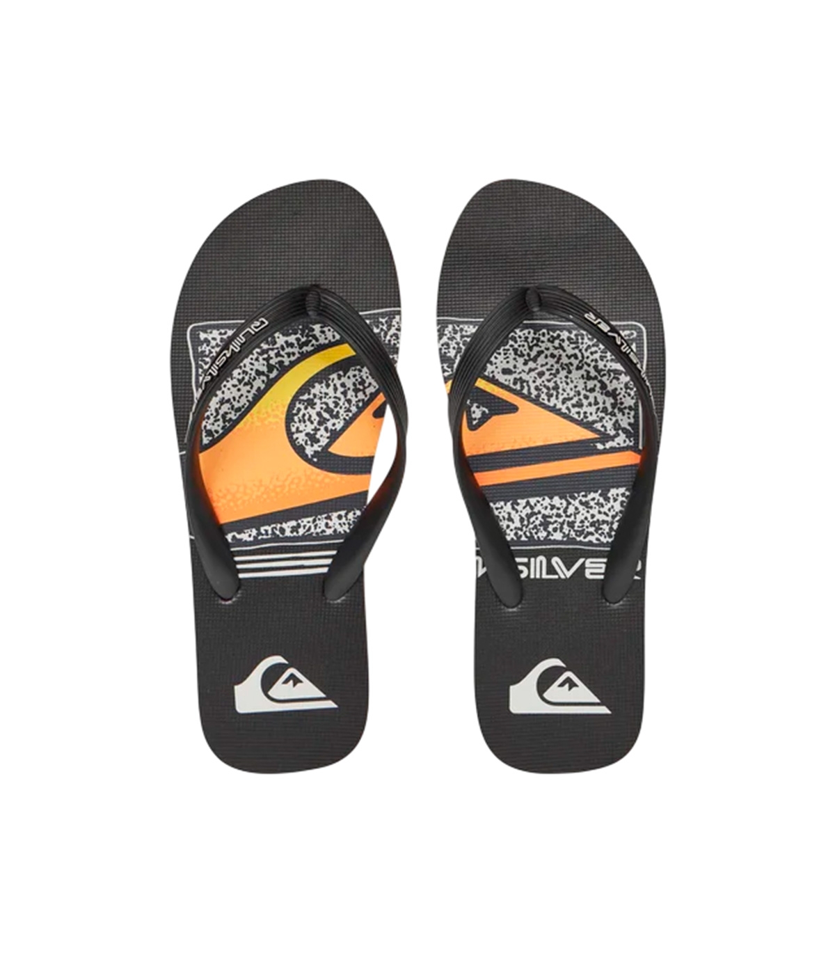 Quiksilver - Chanclas Negras para Hombre - Java