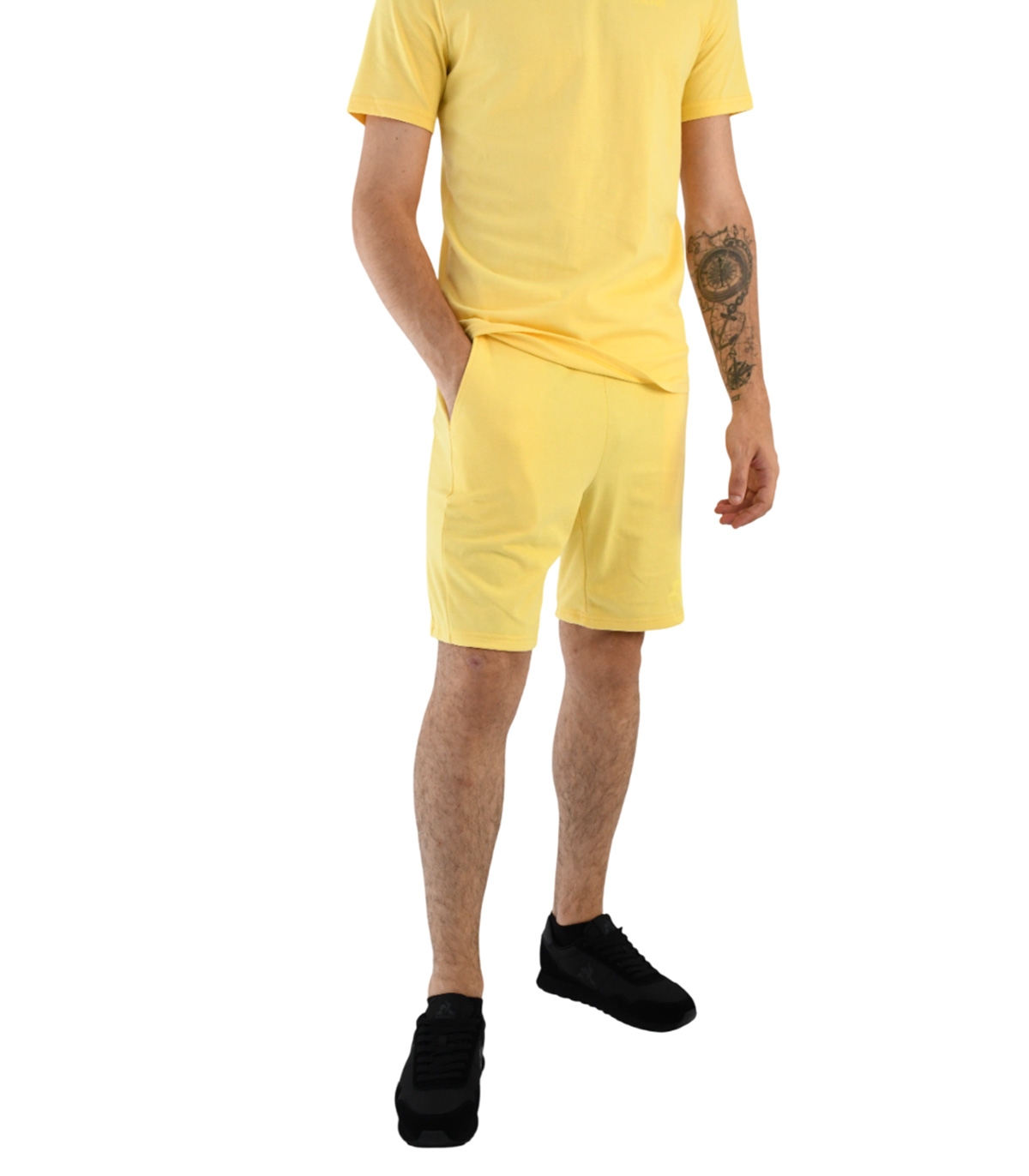 Le Coq Sportif - Conjunto Amarillo para Hombre - Homme