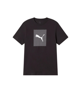 Puma - Camiseta Negra para Hombre - Lab Graphic